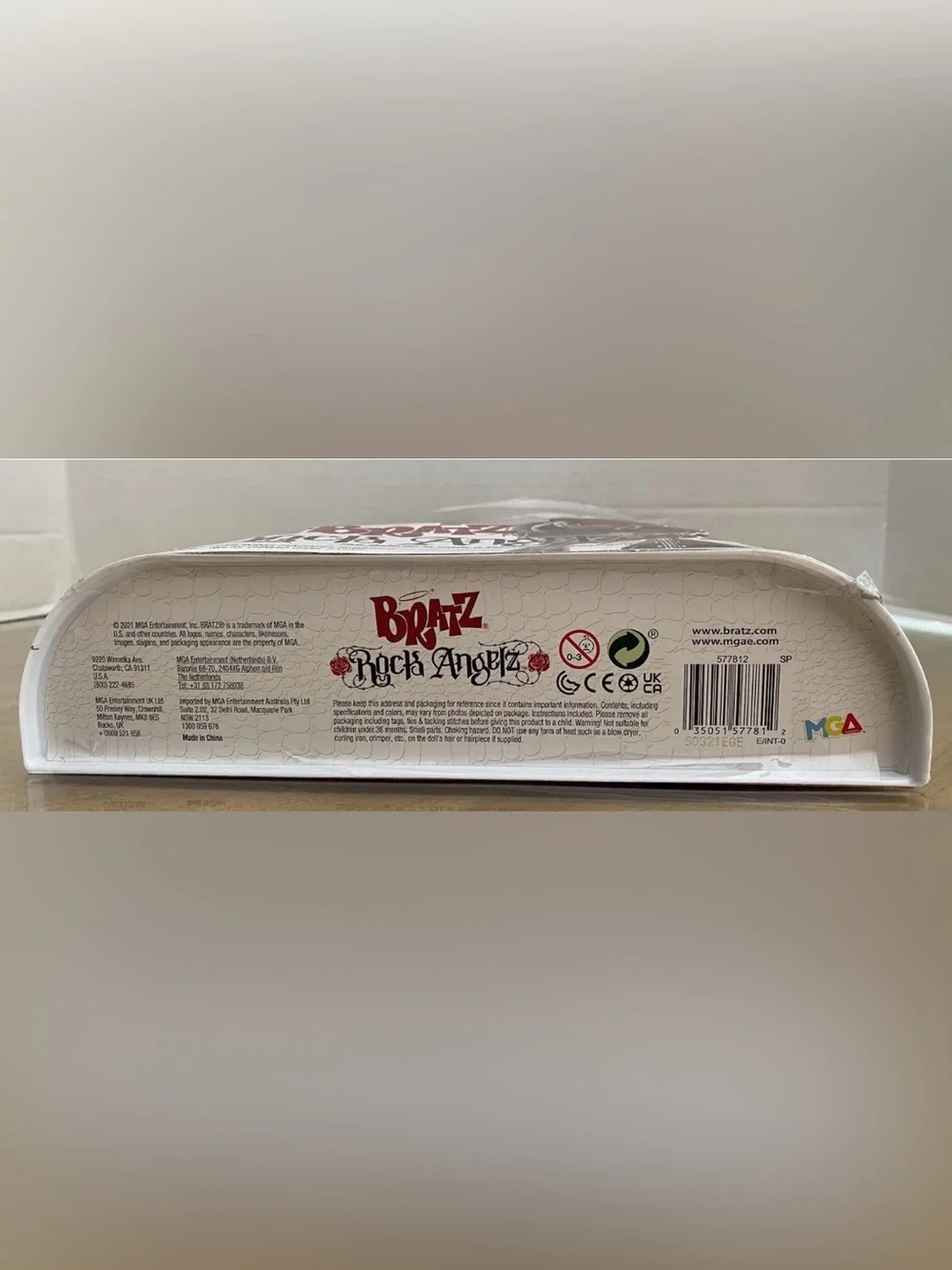 Bratz SASHA Rock Angelz Collectibles 20th Anniversary 2021 Release Open Box